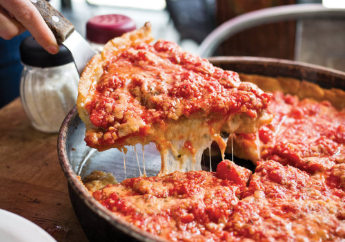 What is the name of the most iconic food item in chicago city?